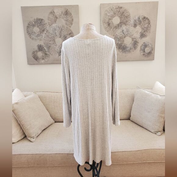 Style & Co Plus Size Ribbed-Knit Dress sz 3x - Picture 6 of 11